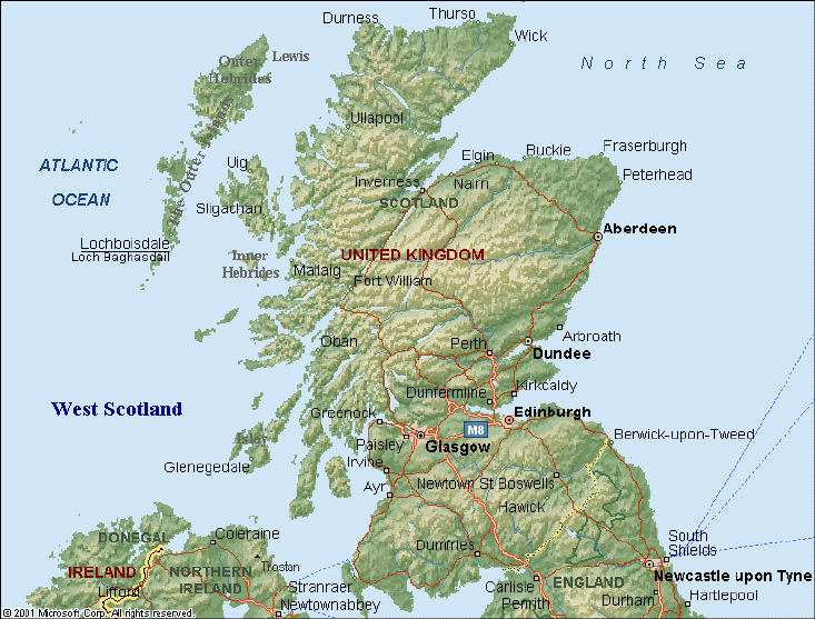 Maps Of Scotland